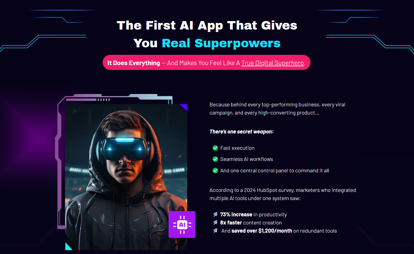 Superhero Ai Features